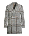 Bernese Milano Man Coat Black Size 40 Polyester, Wool