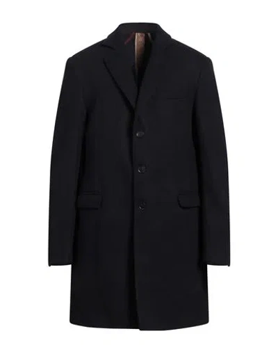 Bernese Milano Man Coat Midnight Blue Size 44 Polyester