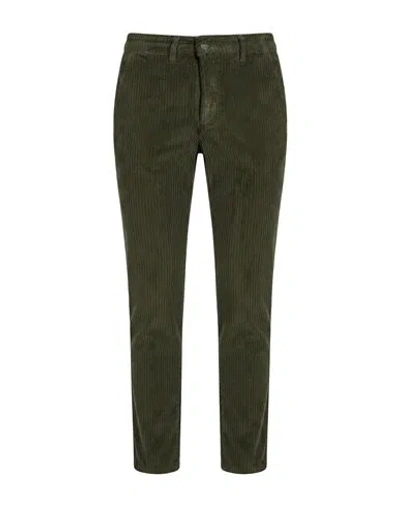 Bernese Milano Man Pants Military Green Size 30 Cotton, Elastane