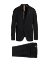 Bernese Milano Man Suit Black Size 46 Polyester, Viscose, Elastane