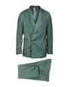 Bernese Milano Man Suit Green Size 36 Polyester, Viscose, Elastane