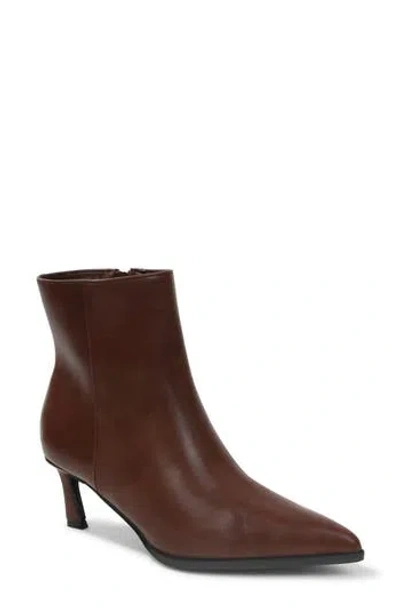 Berness Adina Pointed Toe Bootie In Brown