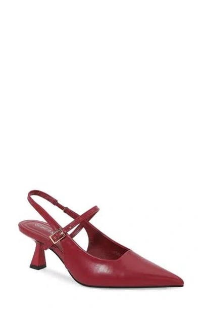 Berness Anastasia Slingback Pump In Burgundy
