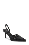 Berness Anderson Pointed Toe Slingback Pump In Black