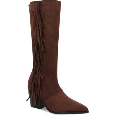 Berness Andri Fringe Boot In Brown