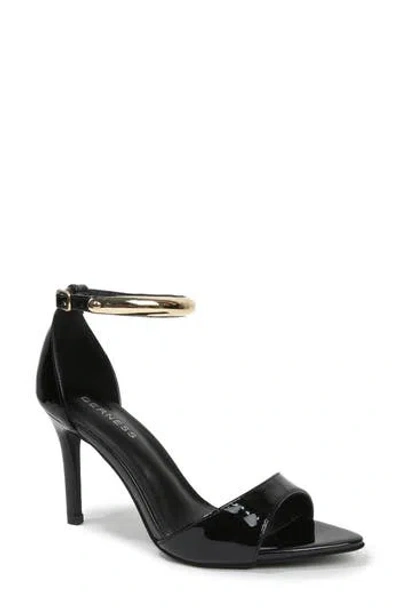 Berness Ankle Strap Sandal In Black