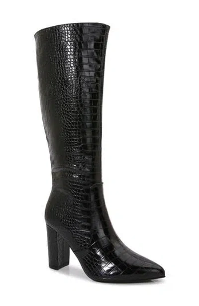 Berness Aster Pointed Toe Boot In Black