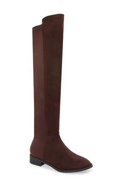 Berness Astrid Over The Knee Boot In Brown
