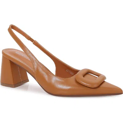 Berness Autumn Slingback Pump In Brown