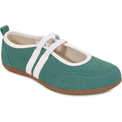 Berness Belen Slip-on Mary Jane Sneaker In Green