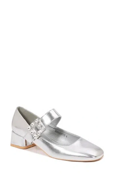 Berness Bernadette Mary Jane Pump In Silver