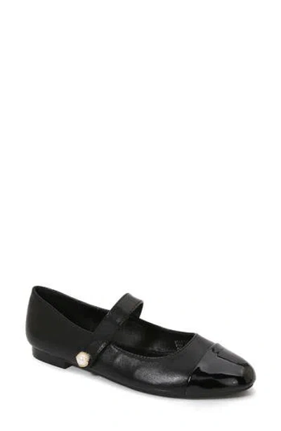 Berness Betsy Mary Jane Flat In Black