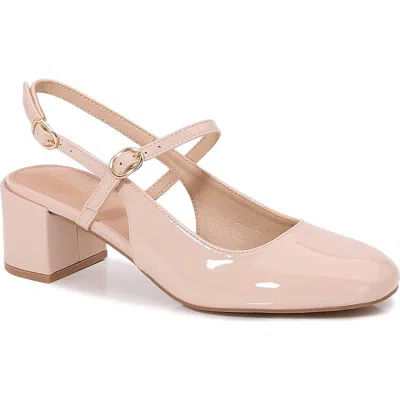Berness Birdie Slingback Pump In Beige