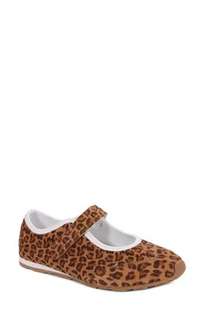 Berness Blessing Ballerina Sneaker In Animal Print