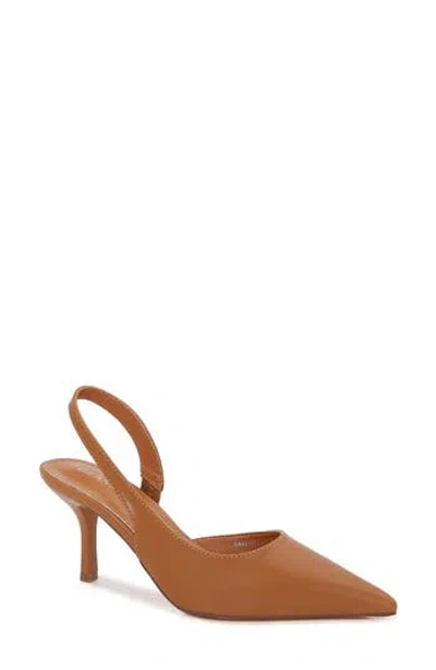 Berness Campbell Slingback D'orsay Pump In Brown
