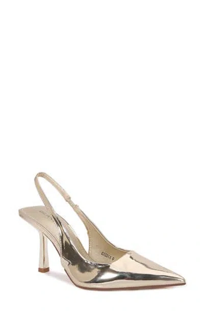 Berness Cassia Slingback Pump In Gold