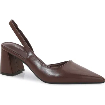 Berness Celestin Slingback D'orsay Pump In Green