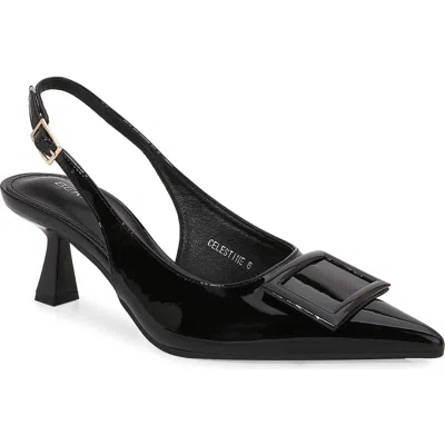 Berness Celestine Pointed Toe Slingback Pump In Black