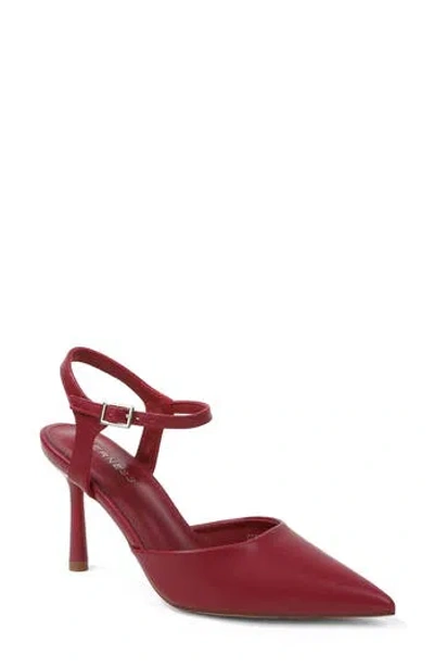 Berness Cesia D'orsay Pump In Burgundy