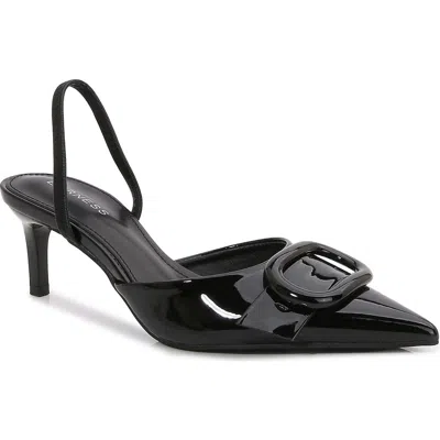 Berness Chiara Buckle Slingback Pump In Black
