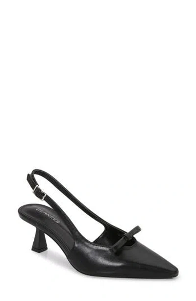 Berness Cleo Bow Slingback Pump In Black