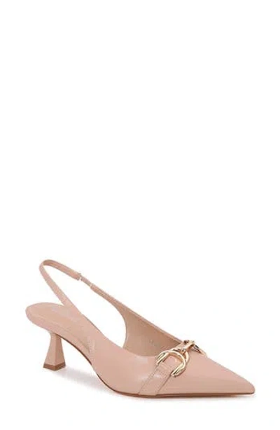 Berness Coco Slingback Pump In Beige