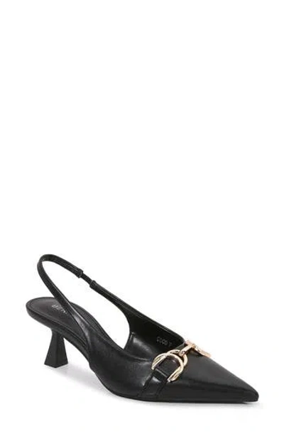 Berness Coco Slingback Pump In Black