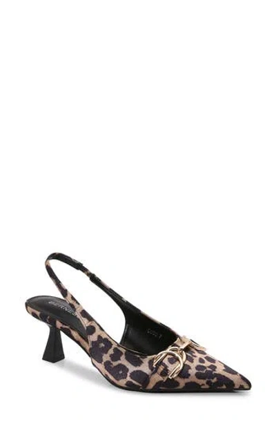 Berness Coco Slingback Pump In Leopard