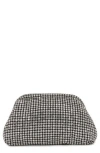 Berness Crystal Clutch In Silver