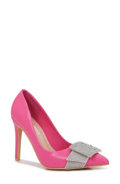 Berness Emery Rhinestone Pump In Pink