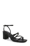 Berness Emmarie Tubular Strap Sandal In Black