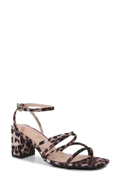 Berness Emmarie Tubular Strap Sandal In Leopard