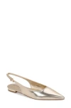 Berness Fabia Slingback Flat In Gold
