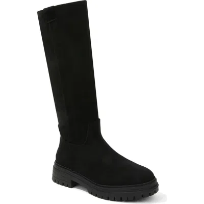 Berness Fleece Lined Knee High Boot In Black