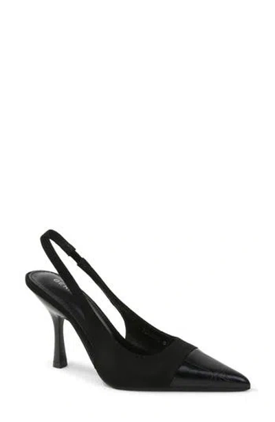 Berness Florrie Faux Leather Slingback Pump In Black