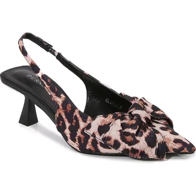 Berness Gloria Slingback Pump In Leopard