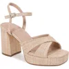 Berness Guadalupe Platform Sandal In Multi
