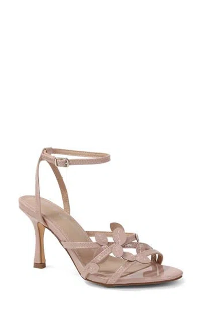 Berness Hayden Flower Petal Strap Sandal In Brown
