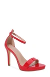 Berness Hillary Stiletto Sandal In Red