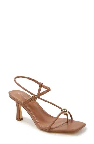 Berness Hisako Strappy Sandal In Brown