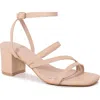 Berness Lotus Sandal In Beige