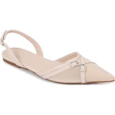 Berness Pia Slingback Pump In Beige Mesh