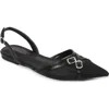 Berness Pia Slingback Pump In Black Mesh
