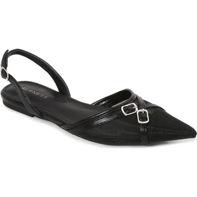 Berness Pia Slingback Pump In Black Mesh