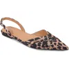 Berness Pia Slingback Pump In Leopard