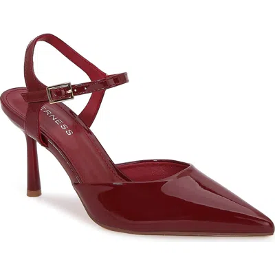 Berness Pointed Toe Pump In Brown