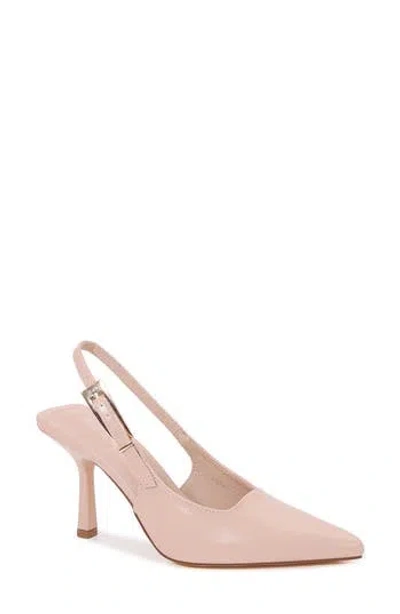 Berness Pointed Toe Slingback Pump In Sand