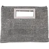 Berness Rectangular Top Handle Rhinestone Clutch In Silver