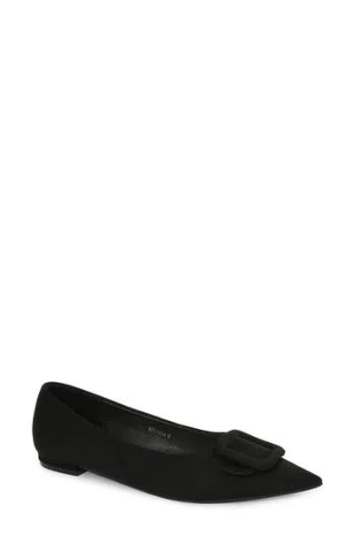 Berness Rhianna Pointed Toe Flat Women) In Black