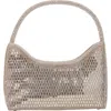 Berness Rhinestone Beaded Shoulder Bag In Gold